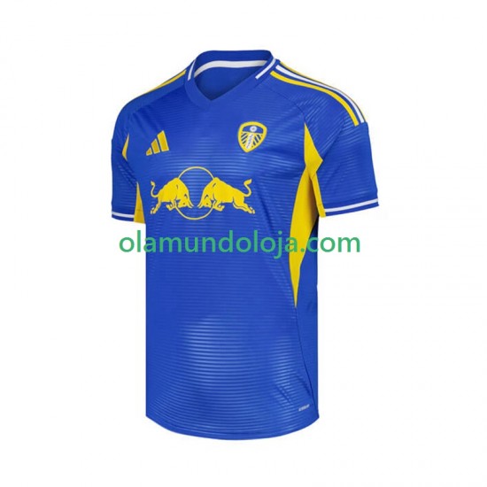 Camisola Leeds United Homem Equipamento Segundo 2025-2026 Manga Curta